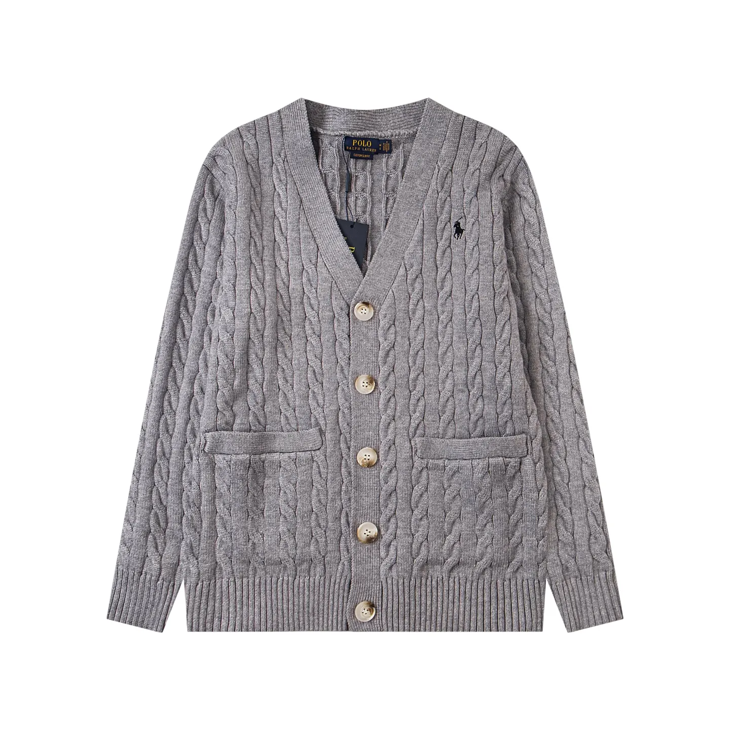 P210 model number: Y198 Ralph Lauren men's cardigan jacket men's hemp flower cardigan. The version is really good-looking. It can be worn alone or as a jacket to be worn inside or outside. The upper body shows personal fashion charm. Four colors are available. Same style for men and women. A must-see item for new summer products. Hang tag. Hanging beads. Washable packaging bag. Full set of accessories. Very good appearance. Super exquisite workmanship. Size: S-XL